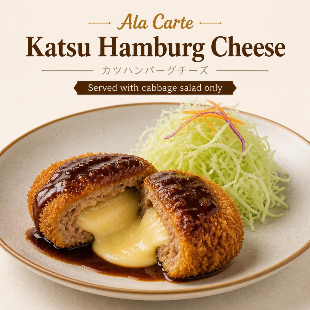 Ala Carte Katsu Hamburg Cheese